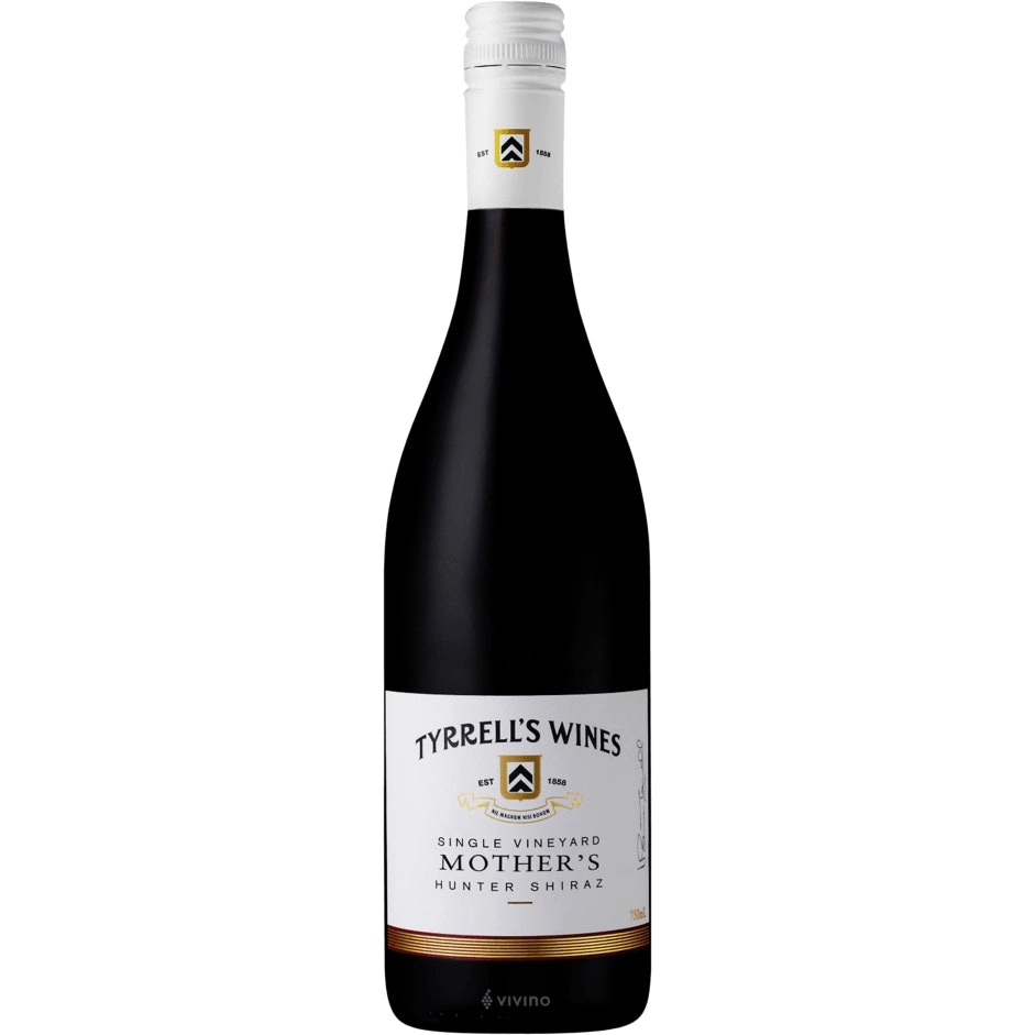 Tyrrell's Wines Tyrrell's Single Vineyard Mother's Shiraz 2019 (6 Bottles)