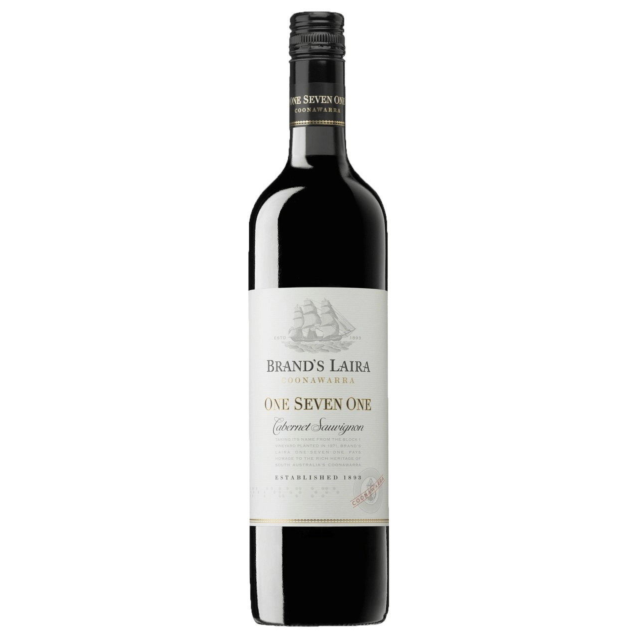 Brand's Laira One Seven One Coonawarra Cabernet Sauvignon 2013 (6 Bottles)