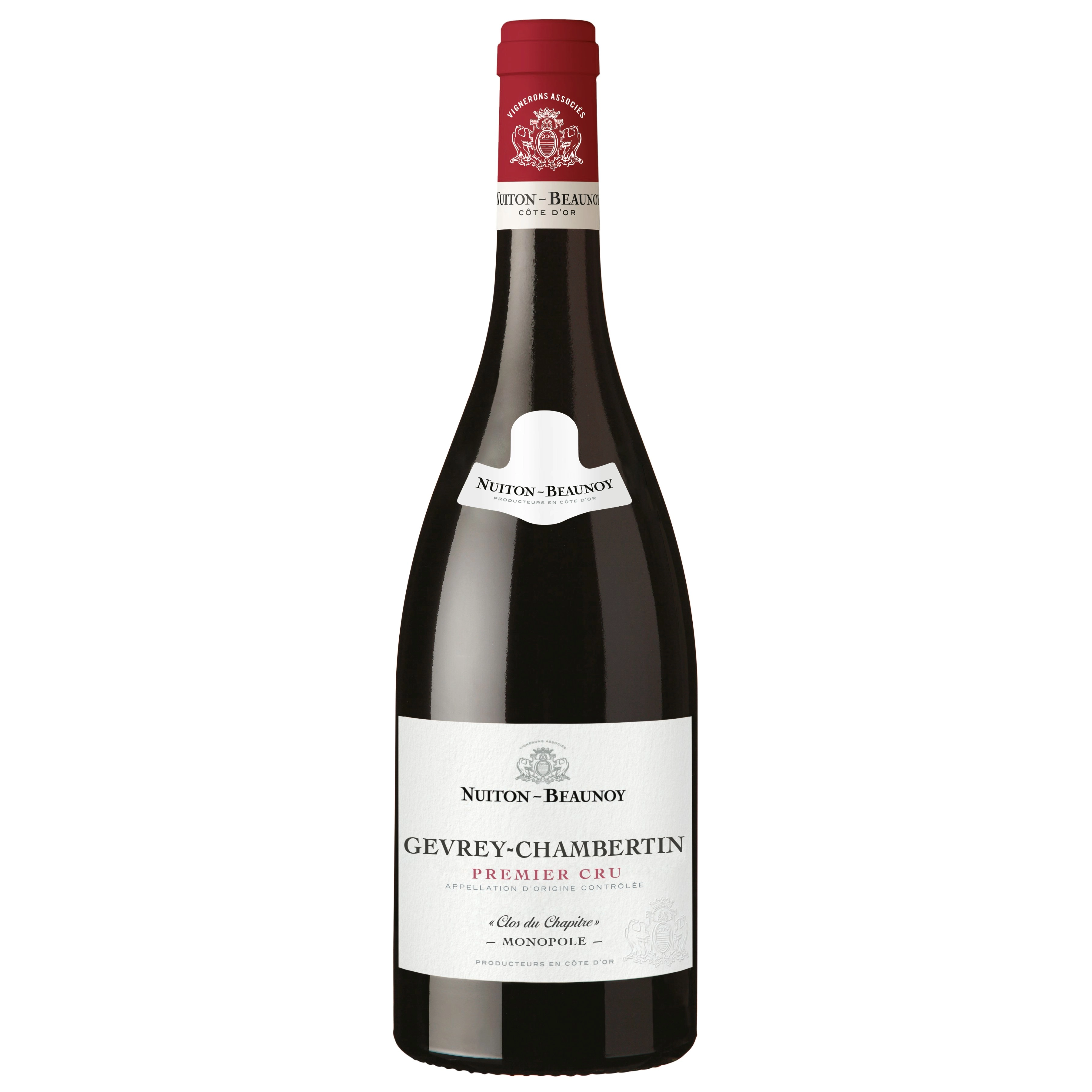 Nuiton Beaunoy Gevrey-chambertin 1er Cru Clos Du Chapitre Monopole 2021 (6x750ml)