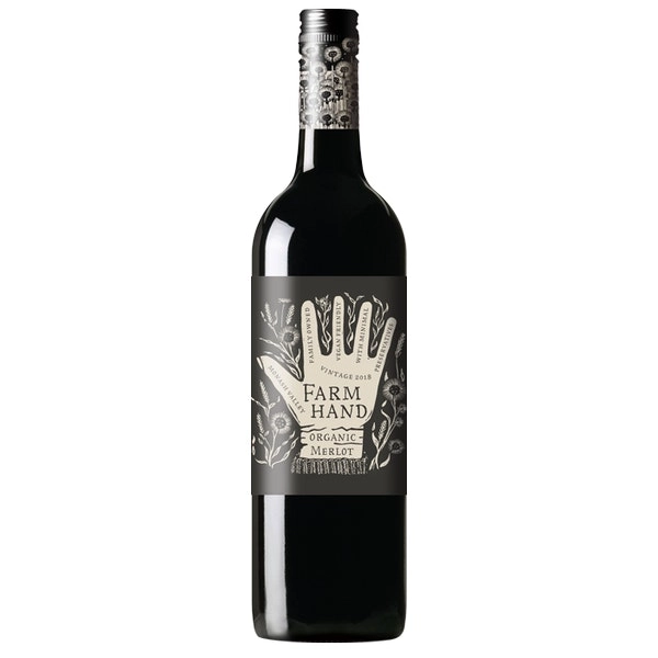 Farm Hand South Australia Merlot Organic Vegan 2022 (12 Bottles)