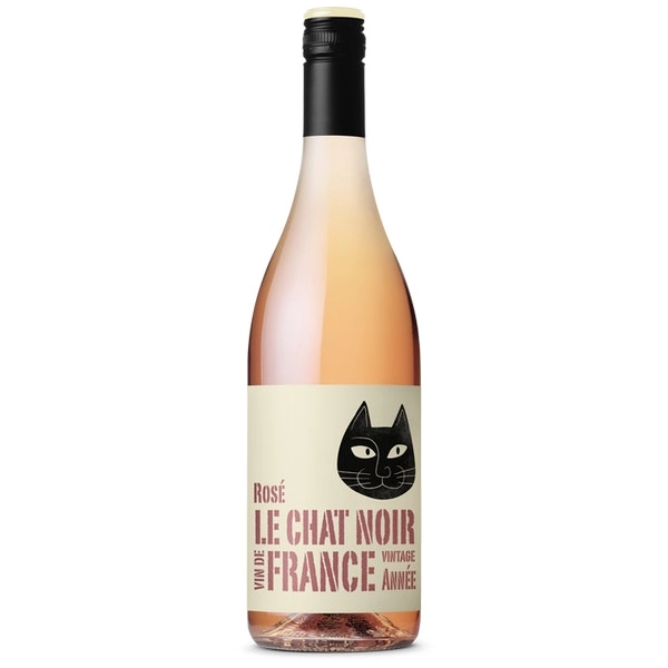 Le Chat Noir Sud de France Ros  2020 (12 Bottles)