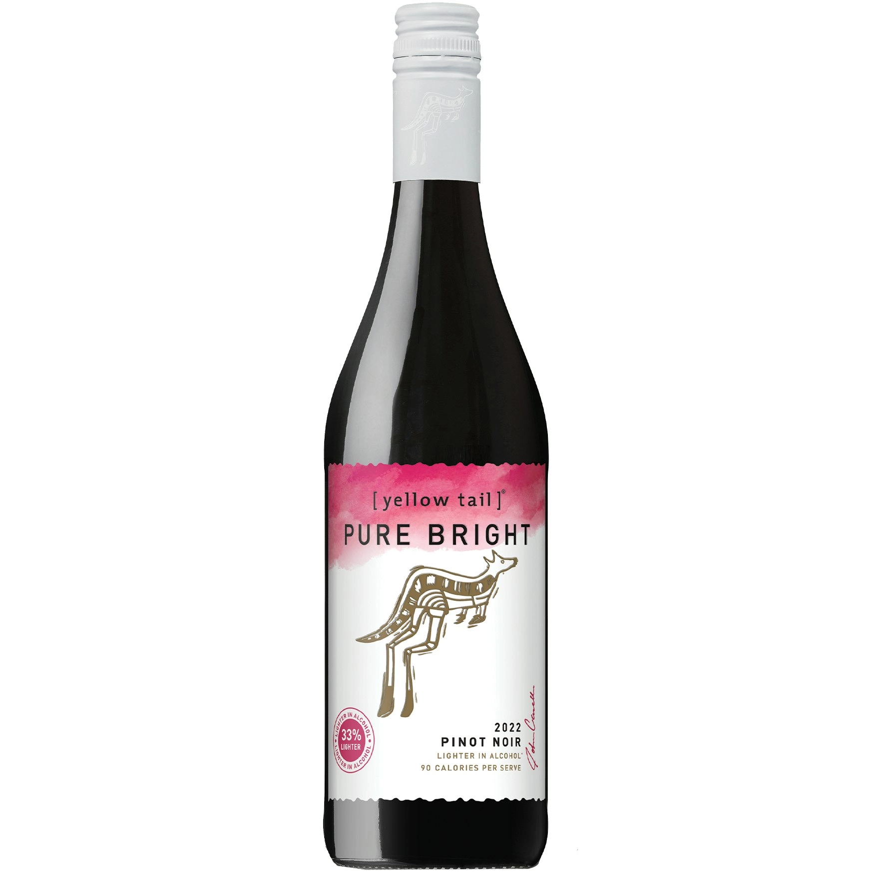 Yellow Tail Pure Bright Pinot Noir 2021 (12 Bottles)