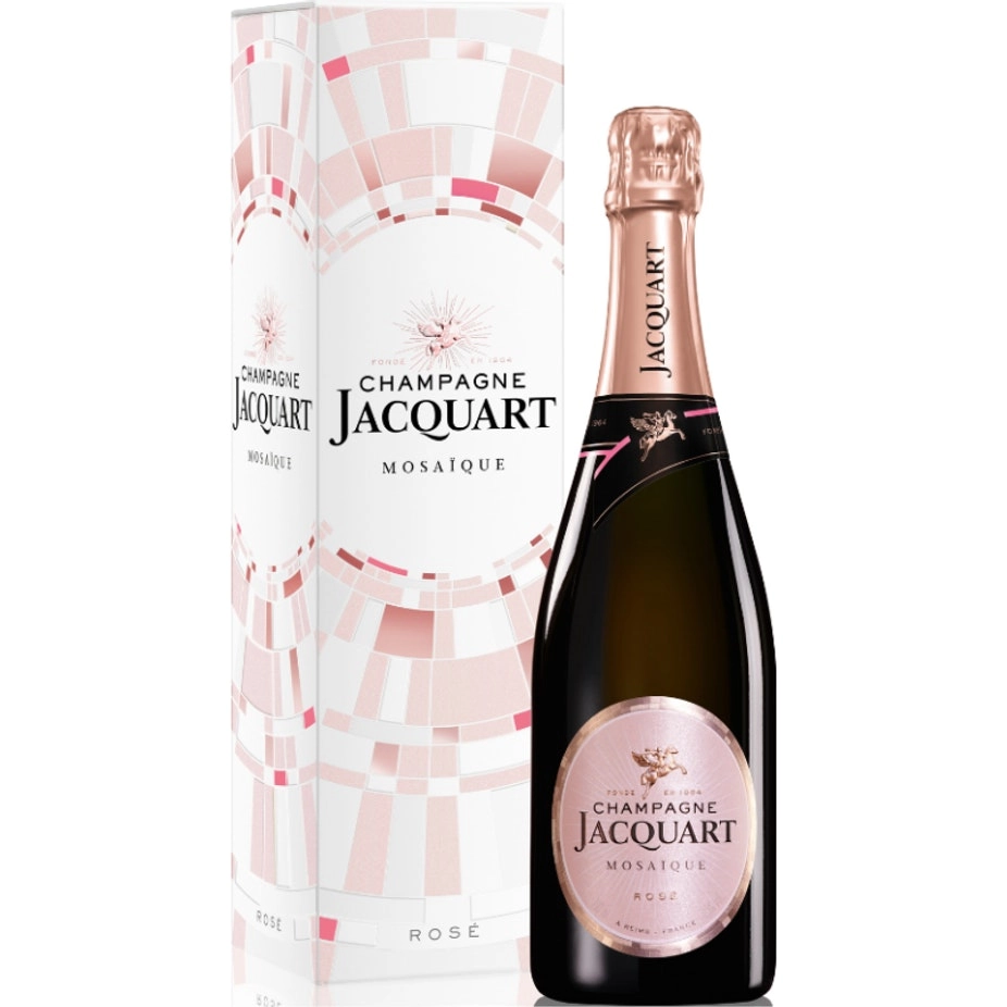 Champagne Jacquart Jacquart Mosaique Rose With Gift Cartons (6x750ml)