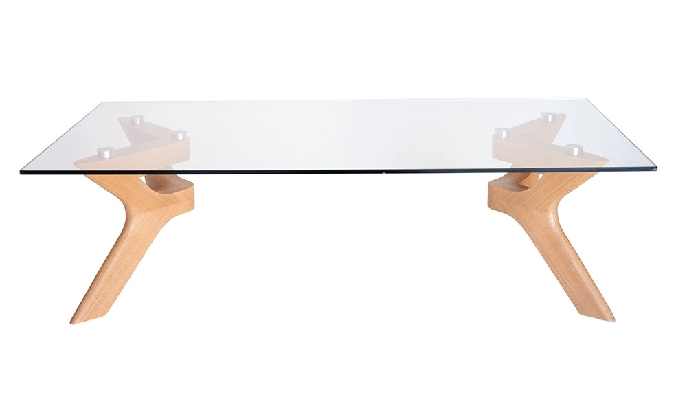 Murf Collection | Rectangular Glass Coffee Table