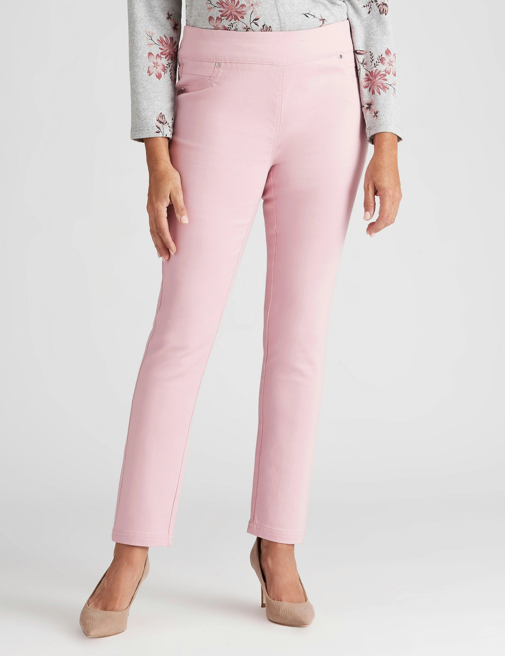 Millers Full Length Comfort Slim Leggs (Rose)