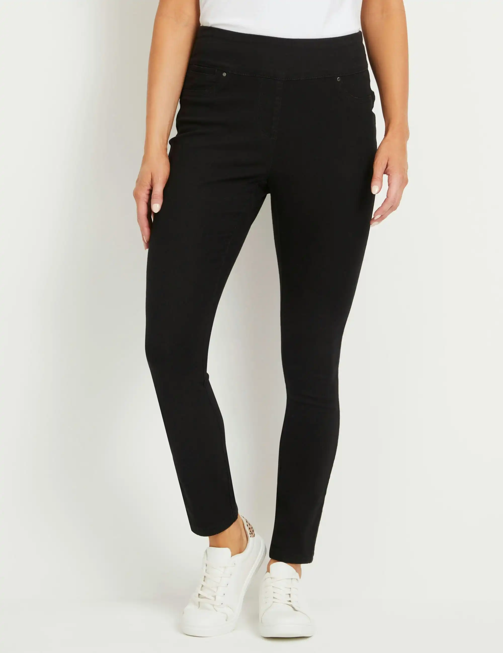 Rivers Comfort Skinny Jeans (Black)