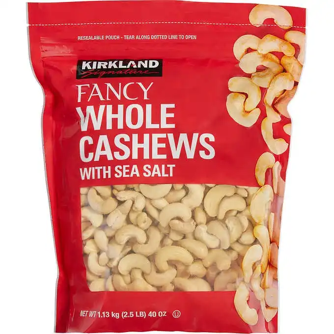 Kirkland Signature Whole Fancy Cashews 1.13Kg