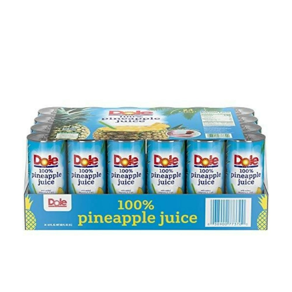 Dole 100% Pineapple Juice 24 x 240ml