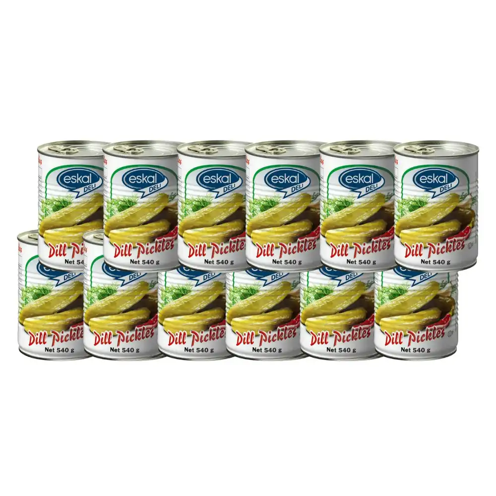 Eskal Dill Pickles 540g x 12