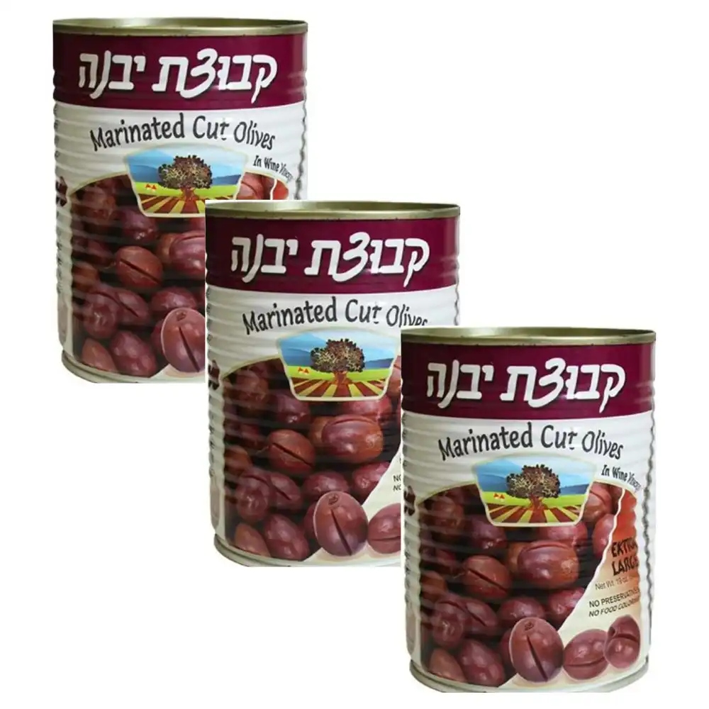 Kvuzat Yavne Kalamata Olives Marinated 540g x 3