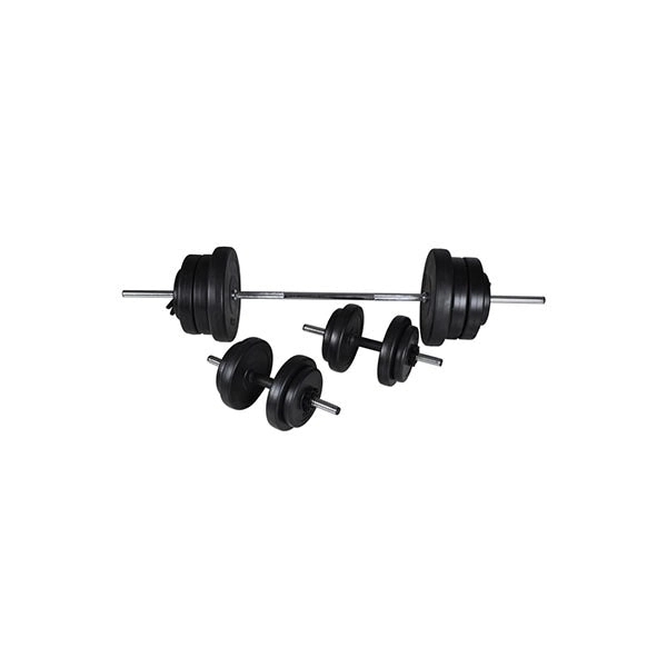 Barbell And 2 Dumbbell Set