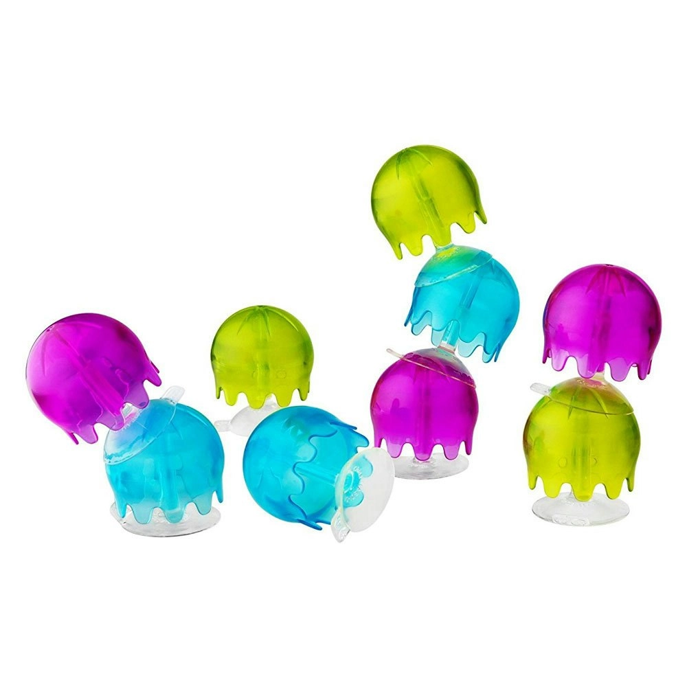 Boon 9pc Jellies Suction Cup Bath Toys for Baby/Kids/Toddlers Bathroom/Tub