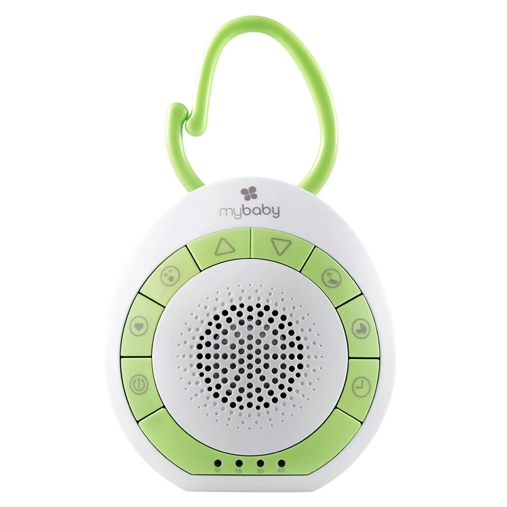 Homedics MyBaby SoundSpa/Music On The Go Speaker for Stroller/Pram White/Green