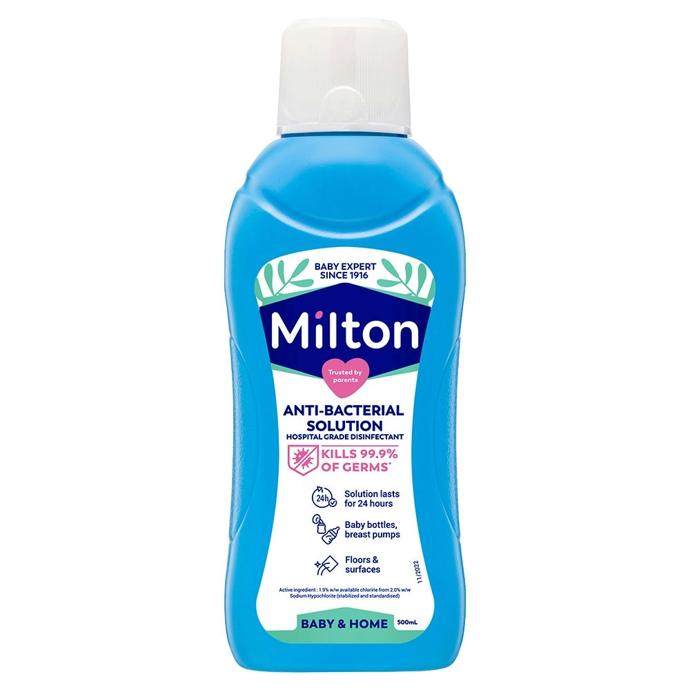 Milton Concentrated Anti-Bacterial Disinfectant 500ml Solution for Baby Bottles