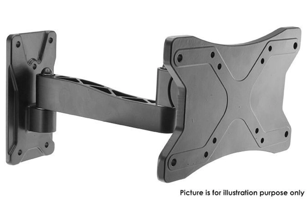 Lcd20B Universal TV Wall Mount Bracket LCD/LED Up To 30" 30Kg Single Arm/2 Pivot