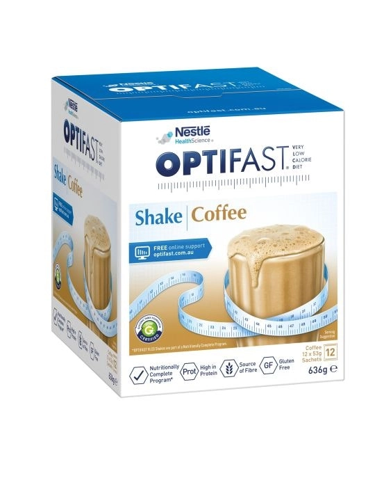 OPTIFAST VLCD Shake Coffee 12 x 53g