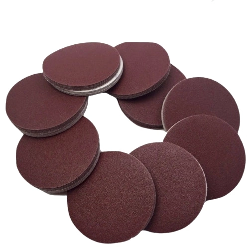 100pcs 125mm 5" Sandpaper Discs 100 Grit Sanding Sheets Sand Paper BULK