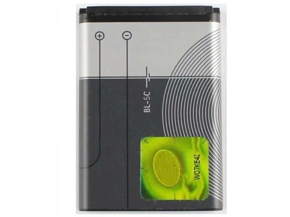 Oz Replacement Battery BL-5C For NOKIA 1020mAh 3.7V 3.8