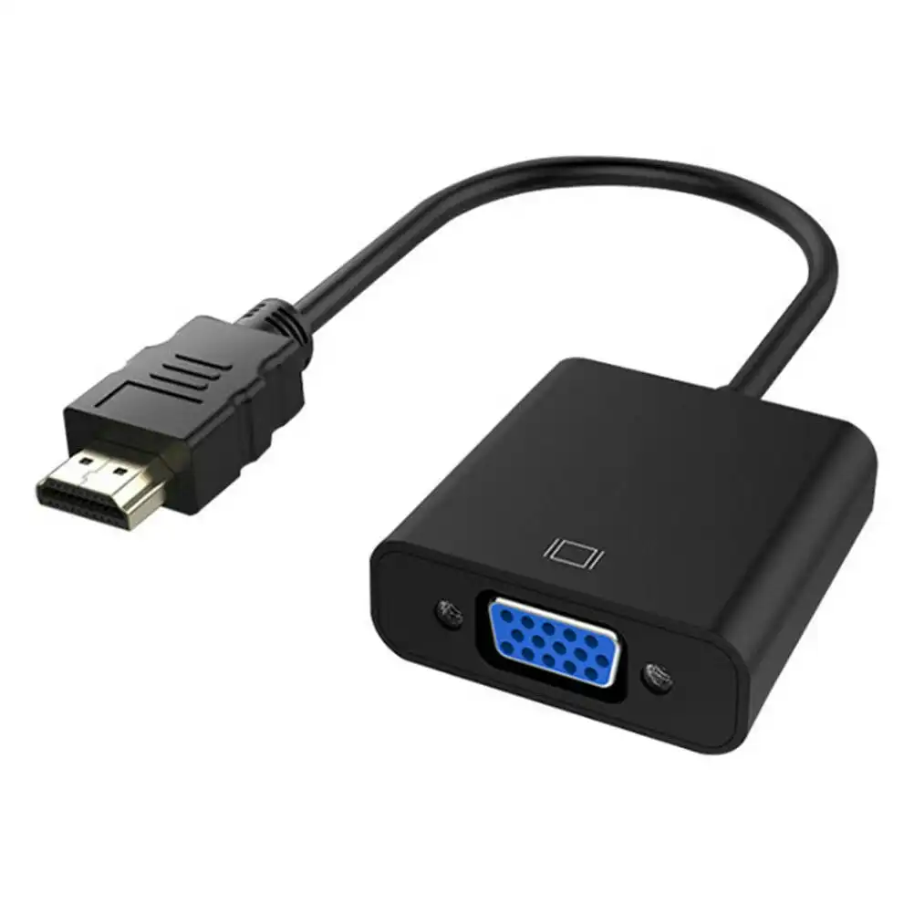 1080P HDMI Male to VGA Female Video Adapter Cable Converter