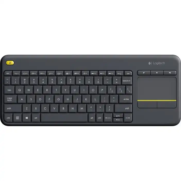 Logitech K400 Plus Wireless Touch Keyboard - Black HT