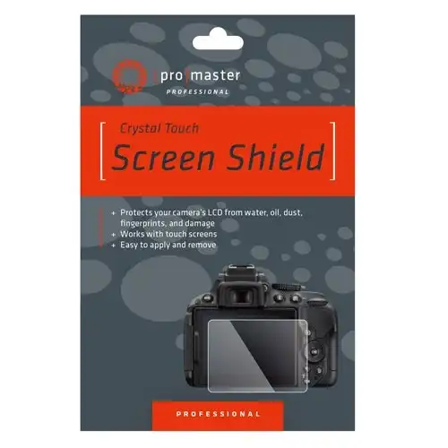 ProMaster Crystal Touch Screen Shield - Nikon D3500, D3400, D3200