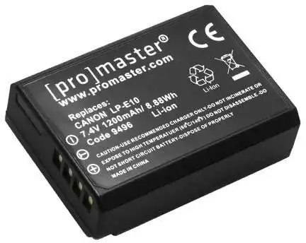 ProMaster Canon LP-E10 Battery