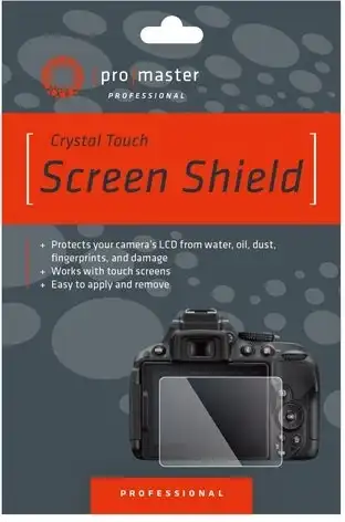 ProMaster Crystal Touch Screen Shield - Pana TZ110 TZ220, TZ80, TZ90, LX100