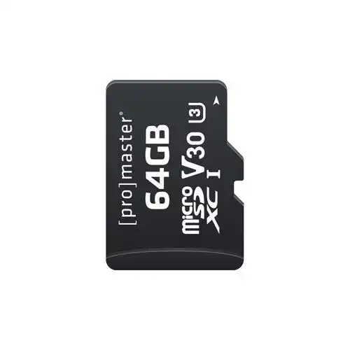 ProMaster microSD Performance 64GB (2.0) - V10 Memory Card