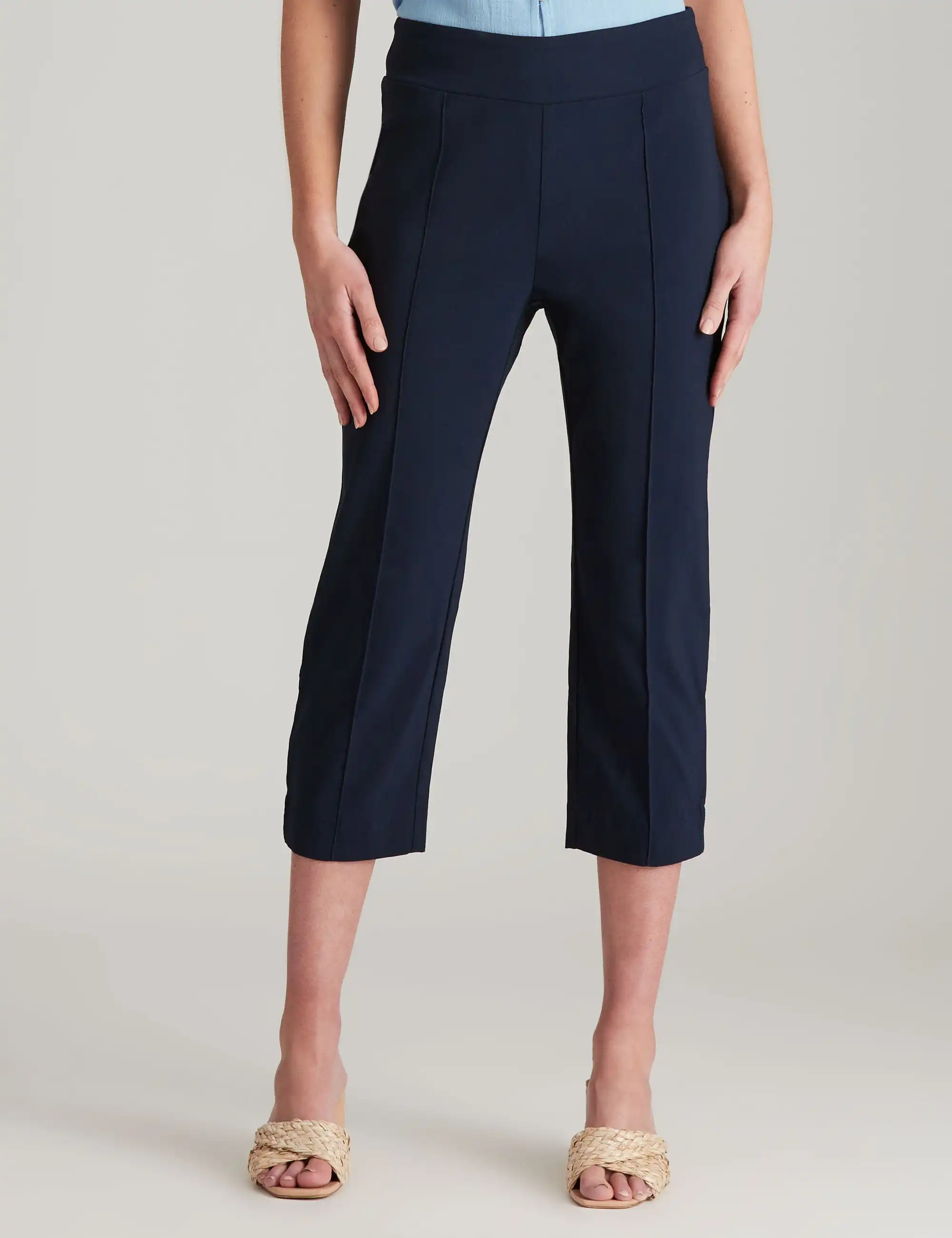 Noni B Plain Crop Bengaline Pants