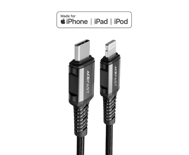 ACEFAST MFi Nylon Braided Charging data cable C1-01 USB-C to Lightning