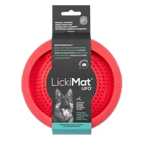 Lickimat UFO Slow Food Anti-Anxiety Licking Dog Bowl - Pink