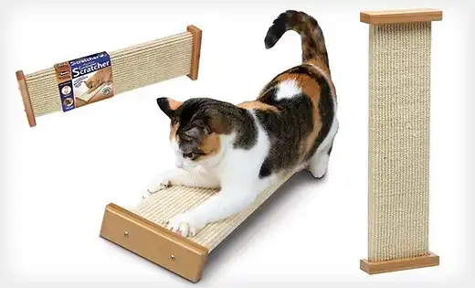 SmartCat Bootsie's Combination Sisal Cat Scratch Post