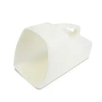 Enclosed Plastic Feed Scoop