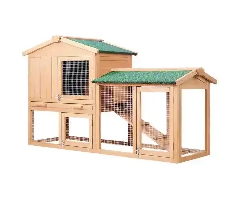 Chicken Coop with Ramp & Hutch