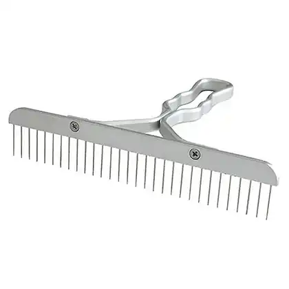 Equine Horse Aluminium Fluffer Comb