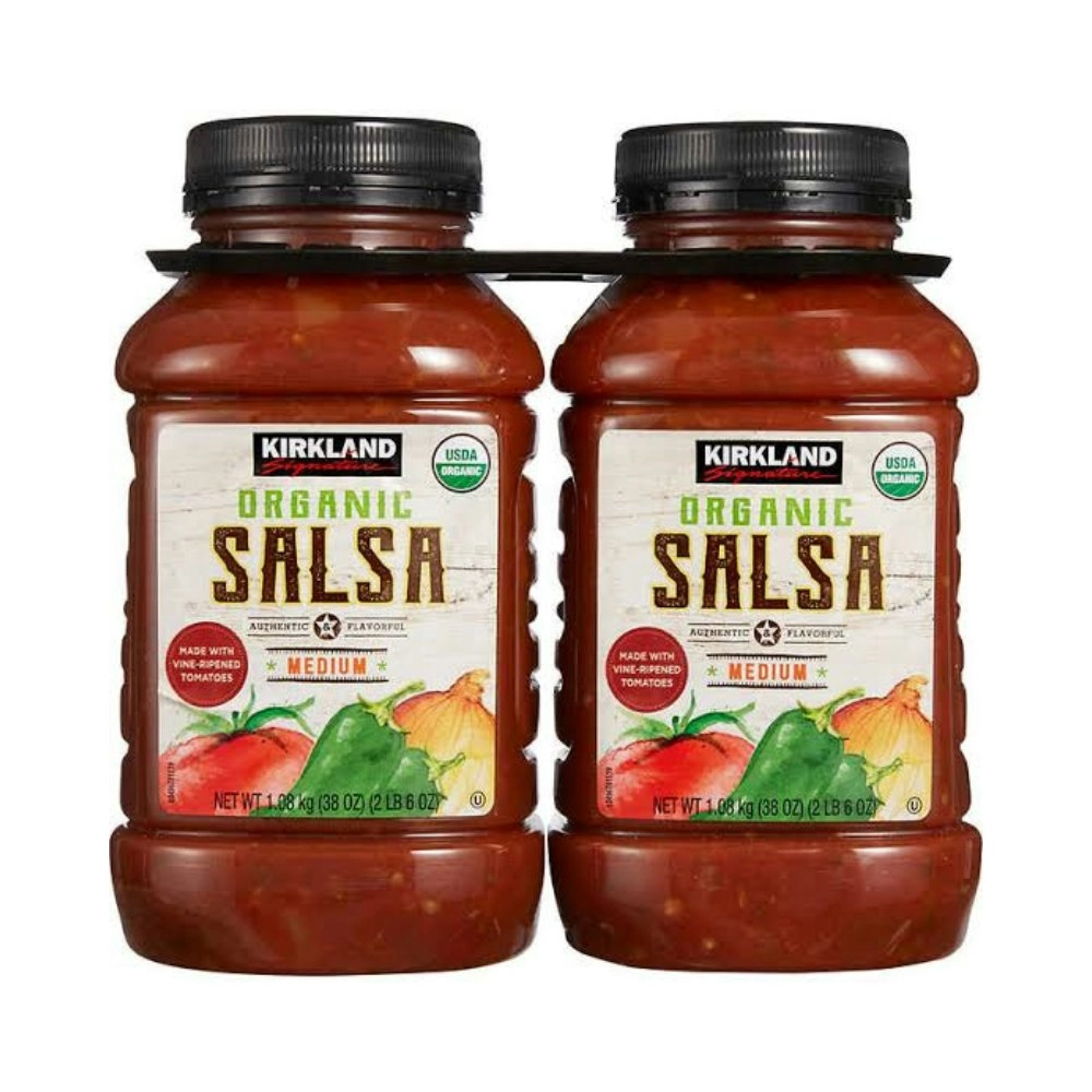 Kirkland Signature Organic Salsa 2 x 1.08KG