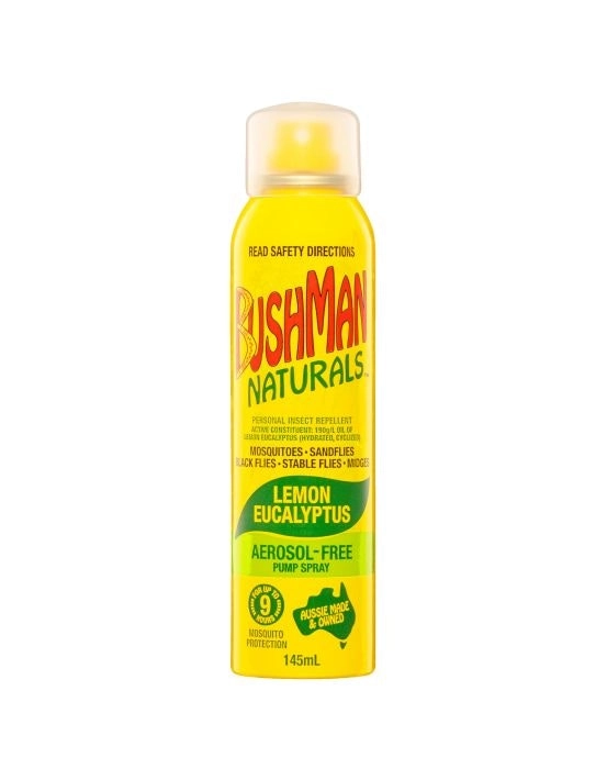 Bushman Naturals Insect Repellant Pump Spray 145mL