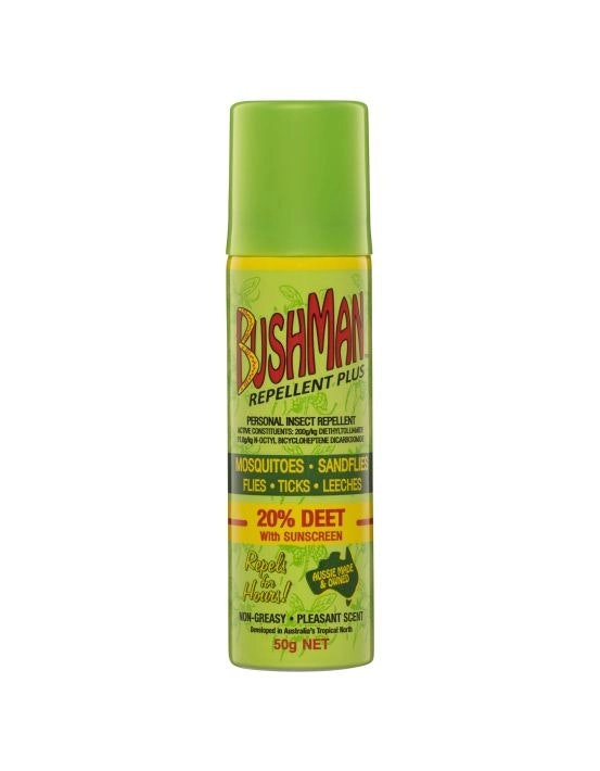 Bushman Plus Insect Repellant Aerosol 50g