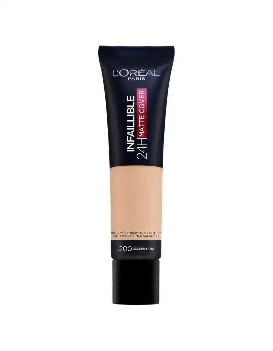 L'Oreal Infallible 24 Hour Matte Foundation 200 Golden Sand