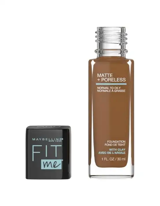 Maybelline Fit Me Matte & Poreless Mattifying Liquid Foundation Mocha 360