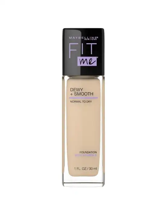 Maybelline Fit Me Dewy & Smooth Foundation 120 Classic Ivory