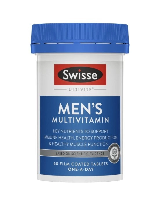 Swisse Ultivite Men's Multivitamin 60 Tablets