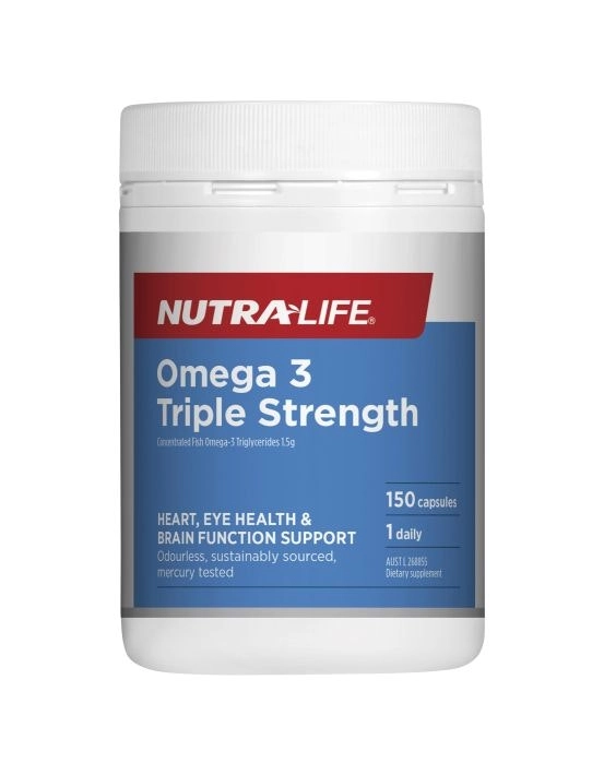 Nutra-Life Omega 3 Triple Strength 150 Capsules