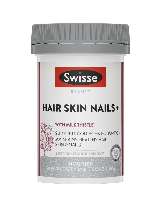 Swisse Beauty Hair Skin Nails+ 60 Tablets