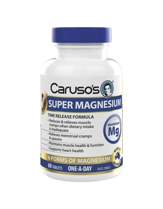 Caruso's Natural Health Super Magnesium 60 Tablets