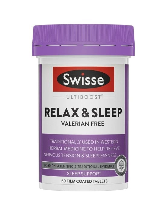 Swisse Ultiboost Relax & Sleep 60 Tablets