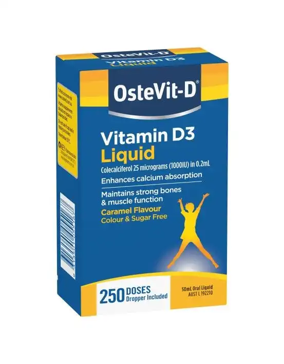 OsteVit-D Vitamin D3 Liquid 50mL