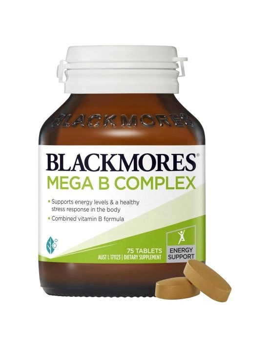 Blackmores Mega B Complex 75 Tablets