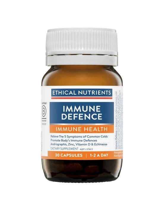 Ethical Nutrients Immune Defence 30 Capsules