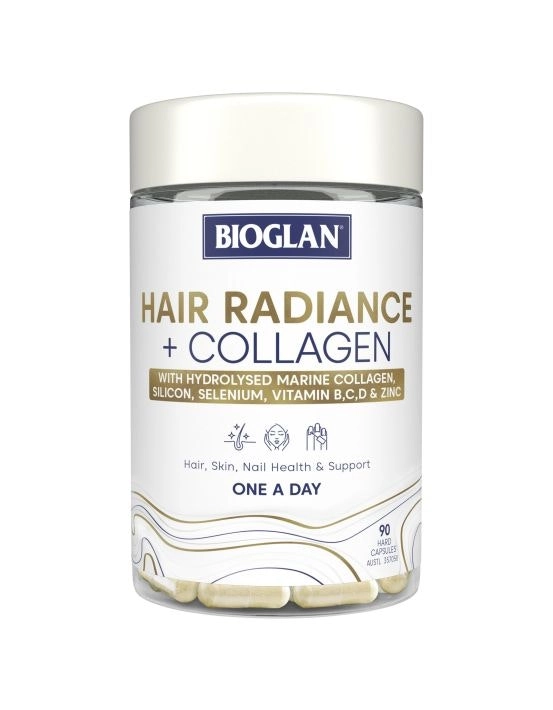 Bioglan Hair Radiance + Collagen 90 Capsules